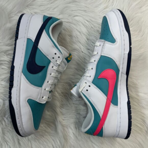 Nike Dunk Low Mens Sportswear Shoes White HF4850-345 VNDS Sz 12 - Picture 3 of 7